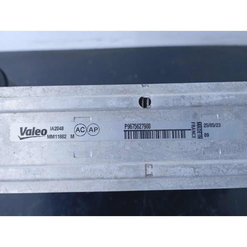 Recambio de intercooler para ds ds 4 ii (fr_, fb_, f3_) e-tense 225 (f3dgzt) referencia OEM IAM P9675627980 MM11882 