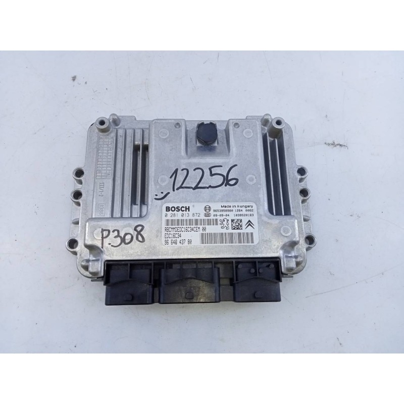 Recambio de centralita motor uce para peugeot 308 confort referencia OEM IAM 9664843780 0281013872 