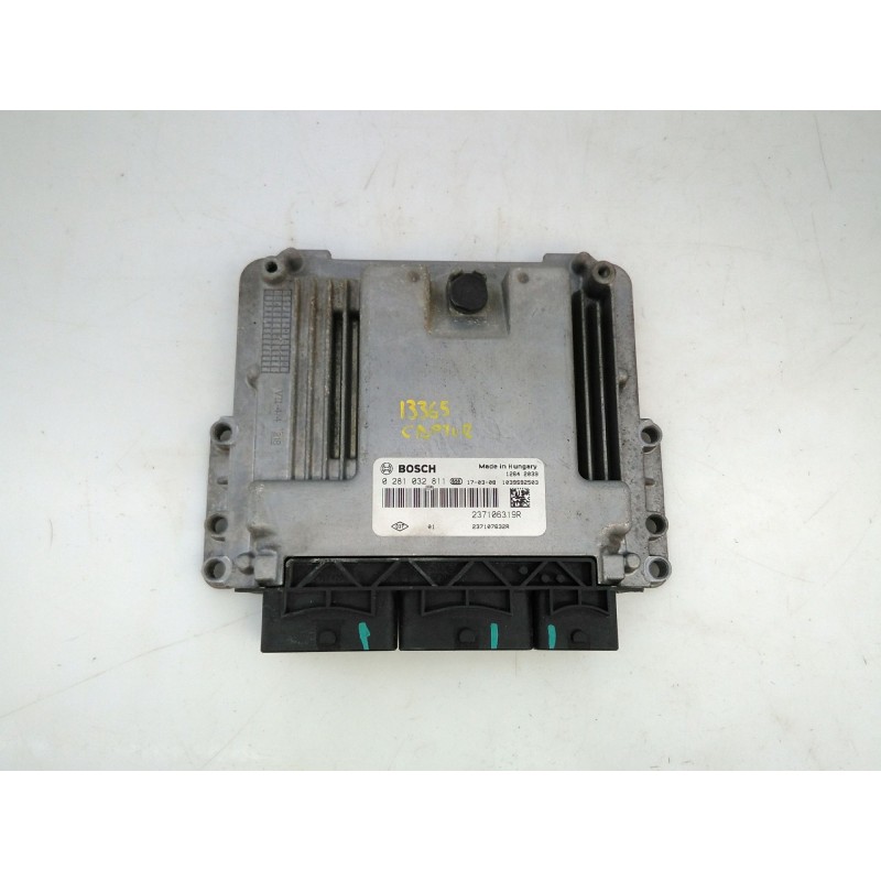 Recambio de centralita motor uce para renault captur i (j5_, h5_) 1.5 dci 90 referencia OEM IAM 237107632R 237106319R 