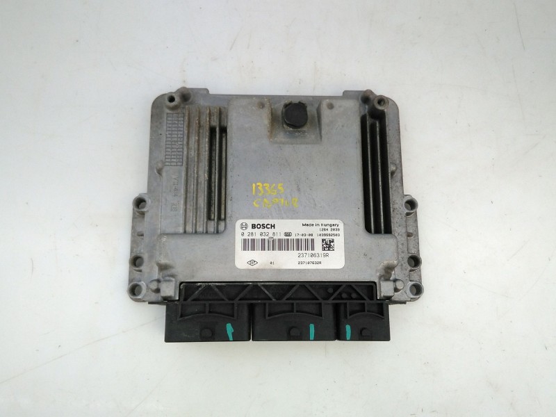 Recambio de centralita motor uce para renault captur i (j5_, h5_) 1.5 dci 90 referencia OEM IAM 237107632R 237106319R 