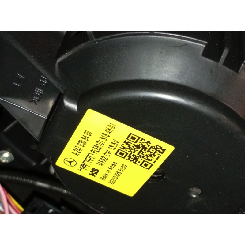 Recambio de ventilador calefaccion para mercedes-benz cla shooting brake (x118) cla 250 e (118.686) referencia OEM IAM A24783084