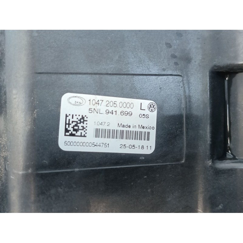 Recambio de faro antiniebla izquierdo para volkswagen tiguan allspace (bw2, bj2) 2.0 tdi 4motion referencia OEM IAM 10472050000L