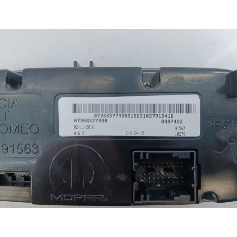 Recambio de mando climatizador para jeep renegade suv (bu, b1, bv) 1.4 4x4 referencia OEM IAM 07356577930  