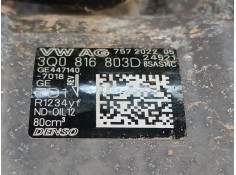 Recambio de compresor aire acondicionado para volkswagen tiguan (ad1, ax1) 2.0 tdi referencia OEM IAM 3Q0816803D   2
