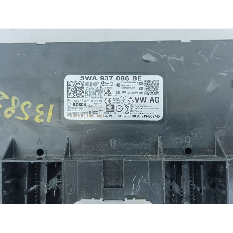 Recambio de modulo confort para skoda octavia iv combi (nx5, pv5) 2.0 tdi referencia OEM IAM 5WA937086BE  