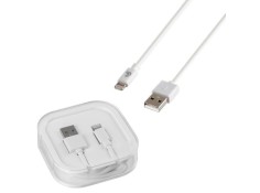 Recambio de accesorios auto para universal acc.electricos cable usb/apple 8 pin essential 100 cm blanco referencia OEM IAM LAM38