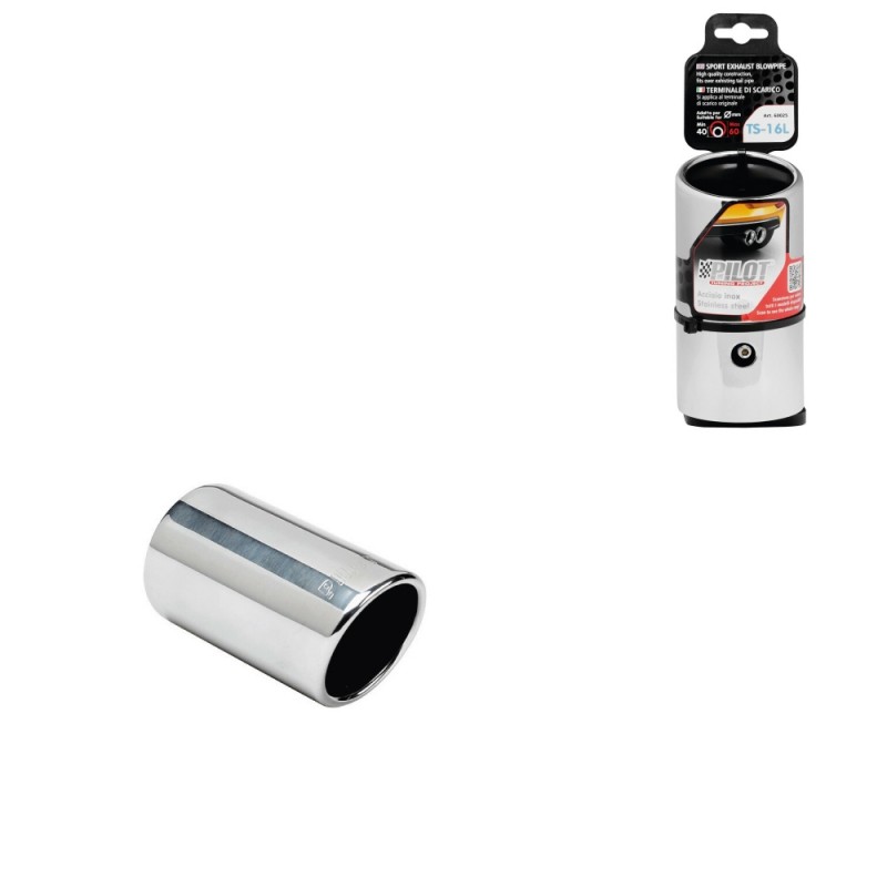 Recambio de accesorios auto para universal acc. tienda tubo de escape ts-16l acero inoxidable diam.40-60mm referencia OEM IAM LA