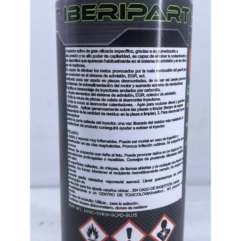 Recambio de accesorios auto para universal limpieza auto descarbonizante ultra iberipart 400ml referencia OEM IAM 102015 NUEVO T