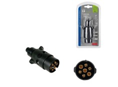 Recambio de accesorios auto para universal acc.electricos enchufe para camiones y caravanas 7 polos referencia OEM IAM LAM38981 