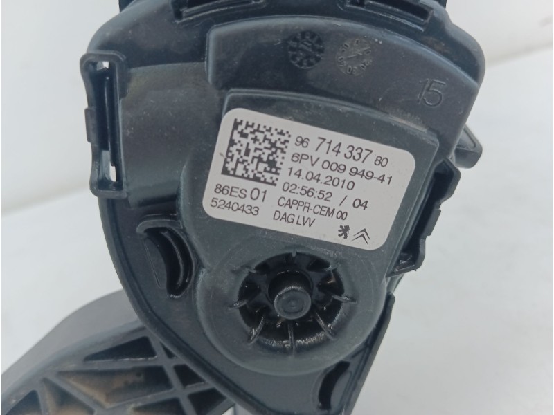 Recambio de pedal acelerador para peugeot 308 access referencia OEM IAM 9671433780 6PV00994941 
