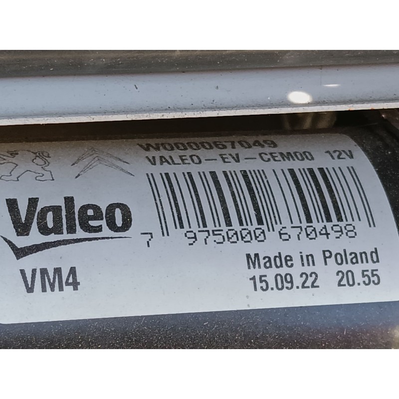 Recambio de motor limpia delantero para fiat scudo furgoneta 2.0 multijet 145 (506) referencia OEM IAM   