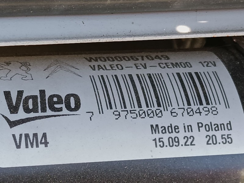 Recambio de motor limpia delantero para fiat scudo furgoneta 2.0 multijet 145 (506) referencia OEM IAM   