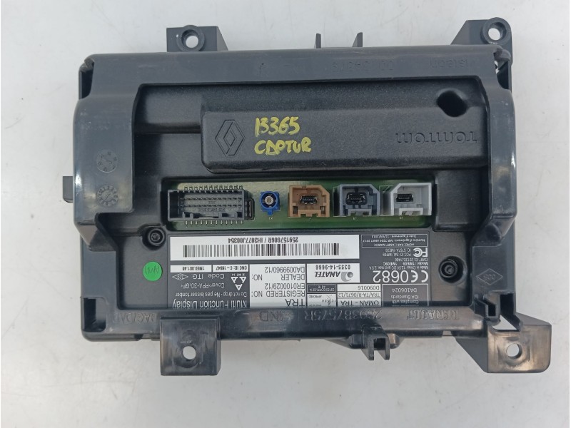 Recambio de sistema navegacion gps para renault captur i (j5_, h5_) 1.5 dci 90 referencia OEM IAM 259157606R R0411174 