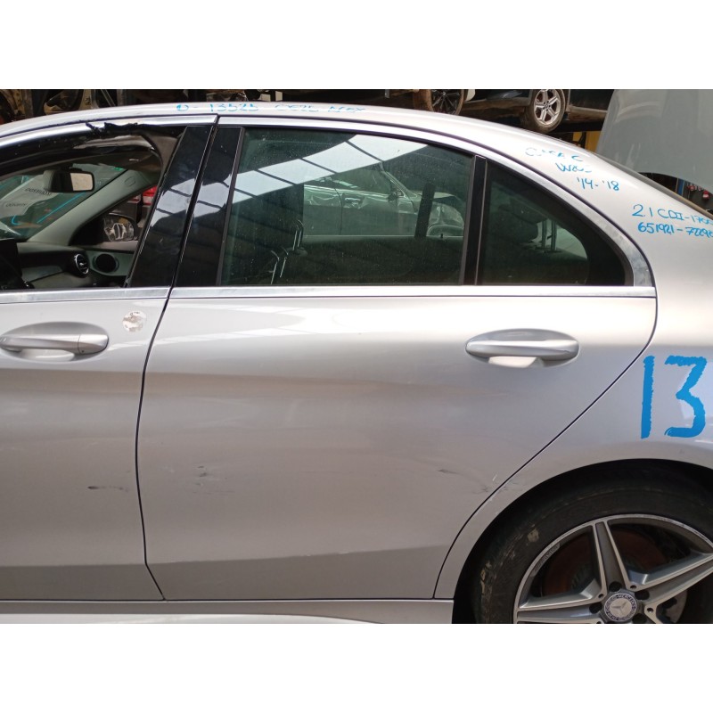 Recambio de puerta trasera izquierda para mercedes-benz clase c (w205) c 220 bluetec / d (205.002, 205.004) referencia OEM IAM  
