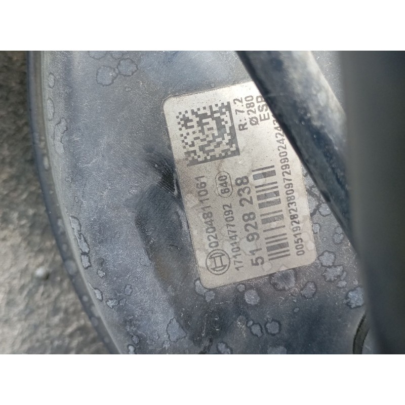 Recambio de servofreno para fiat ducato furgoneta (250_) 130 multijet 2,3 d referencia OEM IAM 51928238  