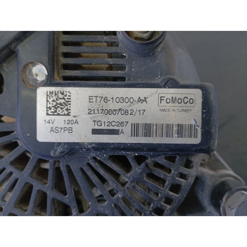 Recambio de alternador para ford tourneo courier b460 monospace 1.5 tdci referencia OEM IAM   