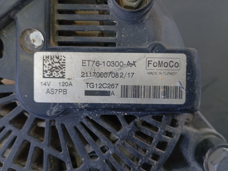 Recambio de alternador para ford tourneo courier b460 monospace 1.5 tdci referencia OEM IAM   