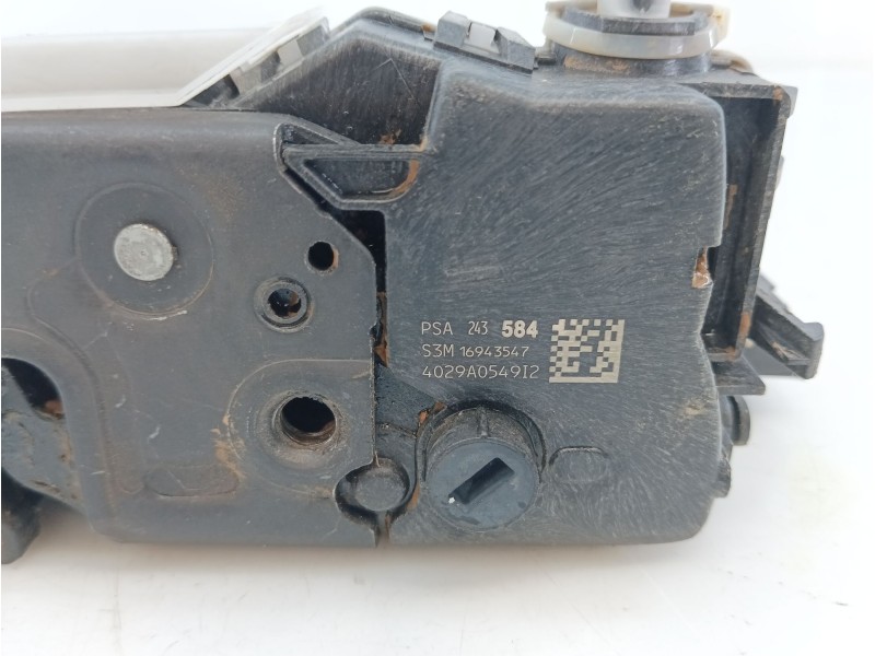 Recambio de cerradura puerta lateral derecha para citroën berlingo (er_, ec_) 1.5 bluehdi 100 referencia OEM IAM PSA243584  