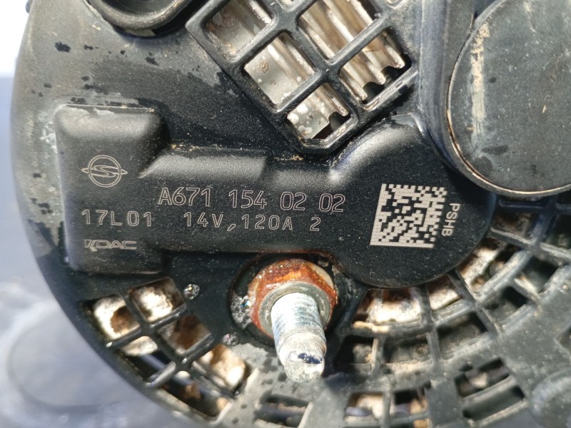 Recambio de alternador para ssangyong korando (ck) 2.2 xdi referencia OEM IAM   