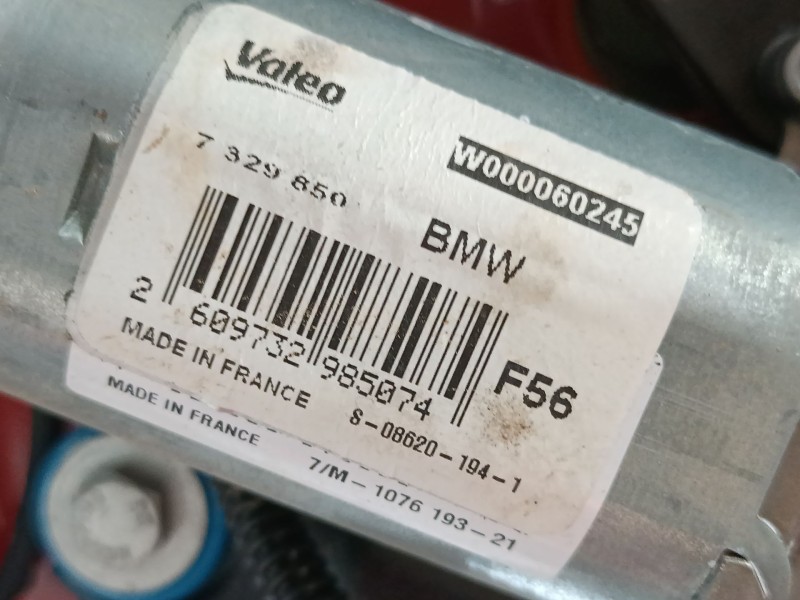 Recambio de motor limpia trasero para mini mini (f56) cooper referencia OEM IAM 7329850  