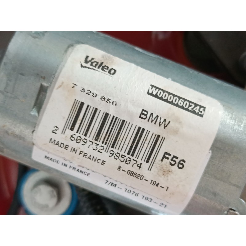 Recambio de motor limpia trasero para mini mini (f56) cooper referencia OEM IAM 7329850  