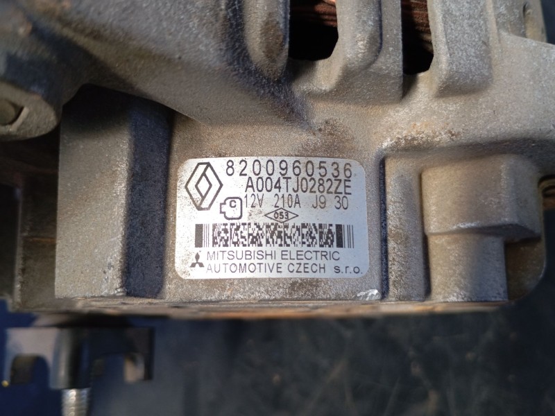 Recambio de alternador para renault laguna iii dynamique referencia OEM IAM   