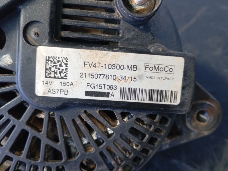 Recambio de alternador para ford kuga ii (dm2) 2.0 tdci 4x4 referencia OEM IAM FV4T10300MBF FG15TO93 