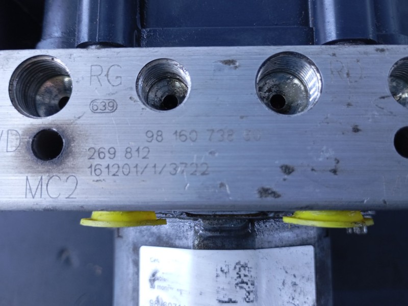 Recambio de abs para peugeot 308 active referencia OEM IAM 9816071180  