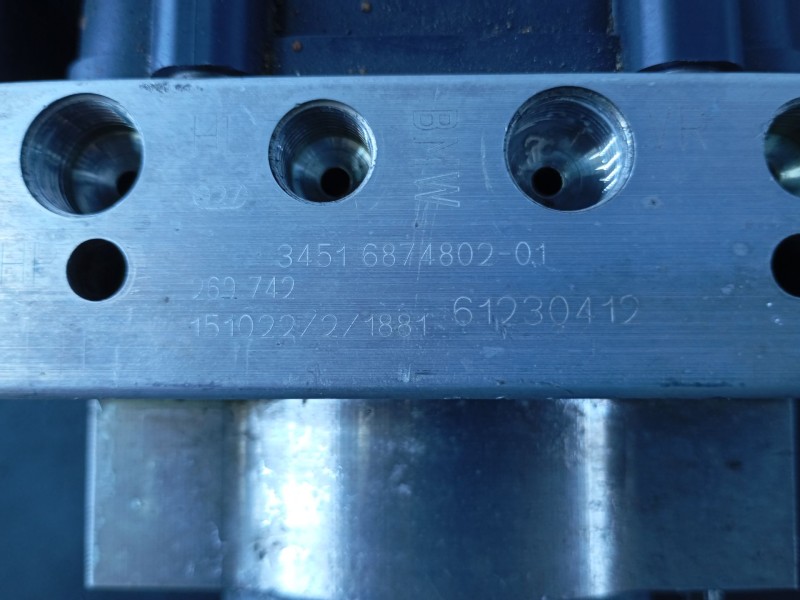 Recambio de abs para bmw x6 (f16, f86) xdrive 30 d referencia OEM IAM 61230412 3451687480201 