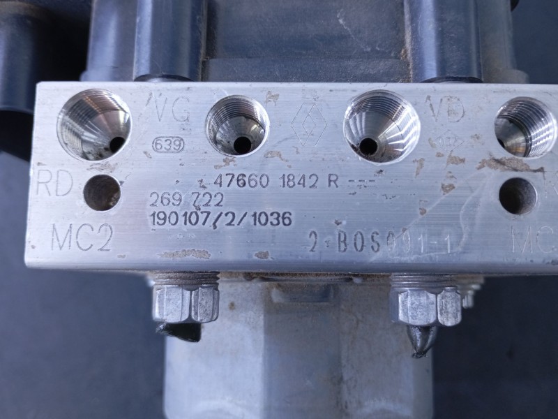 Recambio de abs para renault clio iv (bh_) 1.5 dci 90 referencia OEM IAM 476601842R  