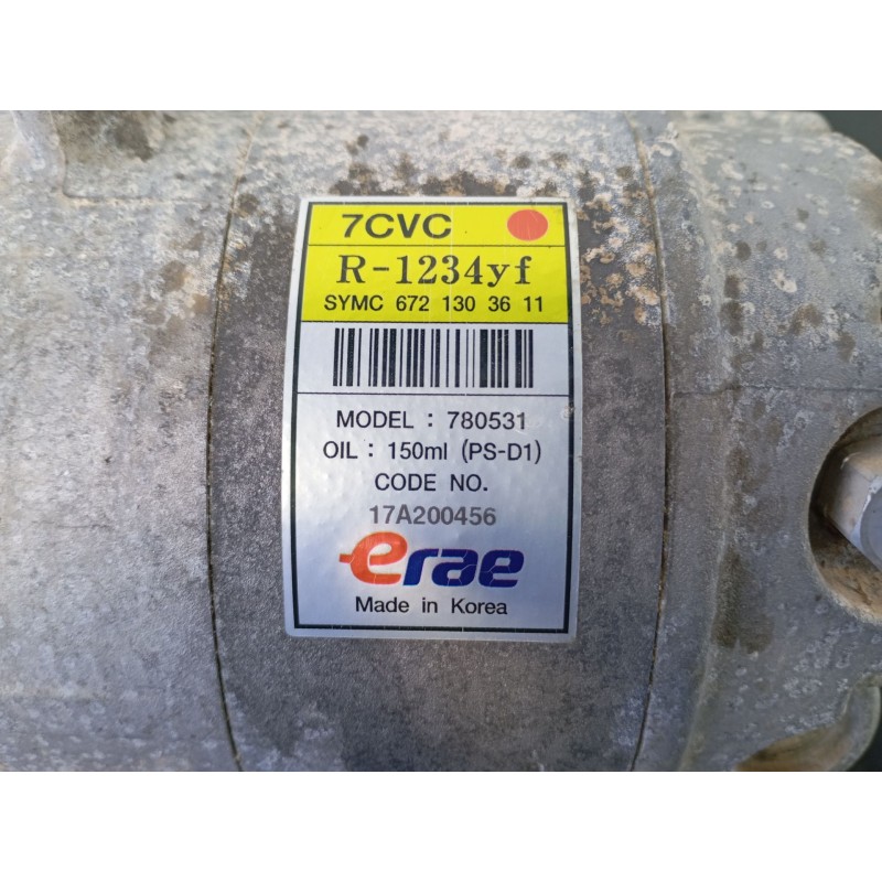 Recambio de compresor aire acondicionado para ssangyong korando (ck) 2.2 xdi referencia OEM IAM   
