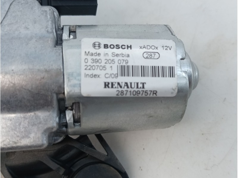 Recambio de motor limpia trasero para renault megane iv sedán 1.3 tce 140 (lvnb) referencia OEM IAM 287109757R  