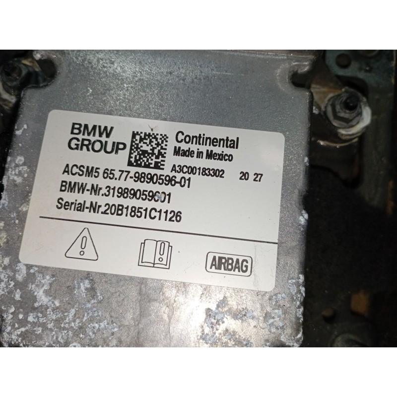 Recambio de kit airbag para bmw x4 (g02, f98) xdrive 20 d mild-hybrid referencia OEM IAM 31989059601  