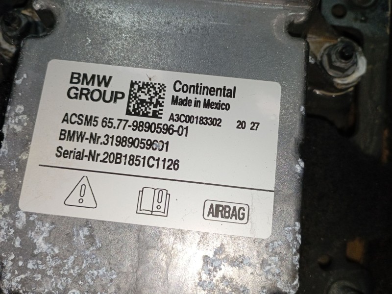 Recambio de kit airbag para bmw x4 (g02, f98) xdrive 20 d mild-hybrid referencia OEM IAM 31989059601  