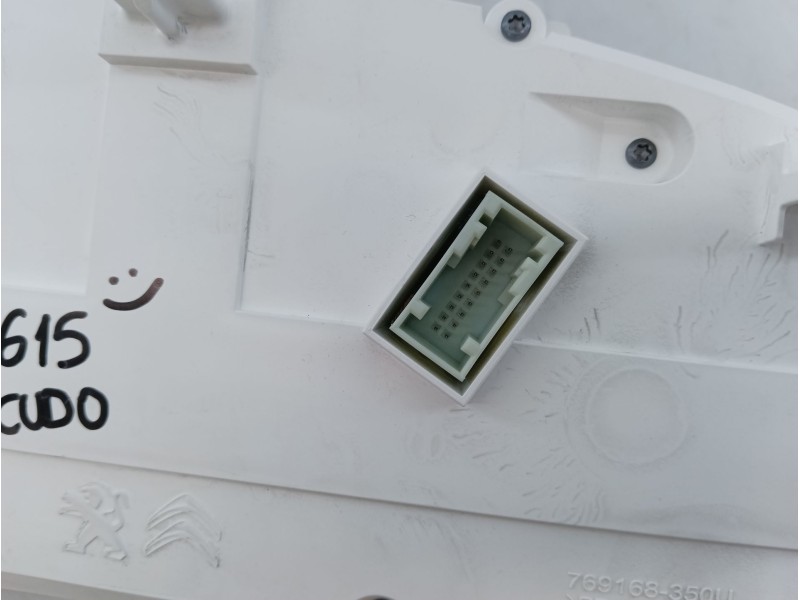 Recambio de cuadro instrumentos para fiat scudo furgoneta 2.0 multijet 145 (506) referencia OEM IAM 98374728  