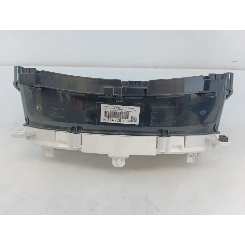 Recambio de cuadro instrumentos para fiat scudo furgoneta 2.0 multijet 145 (506) referencia OEM IAM 98374728  