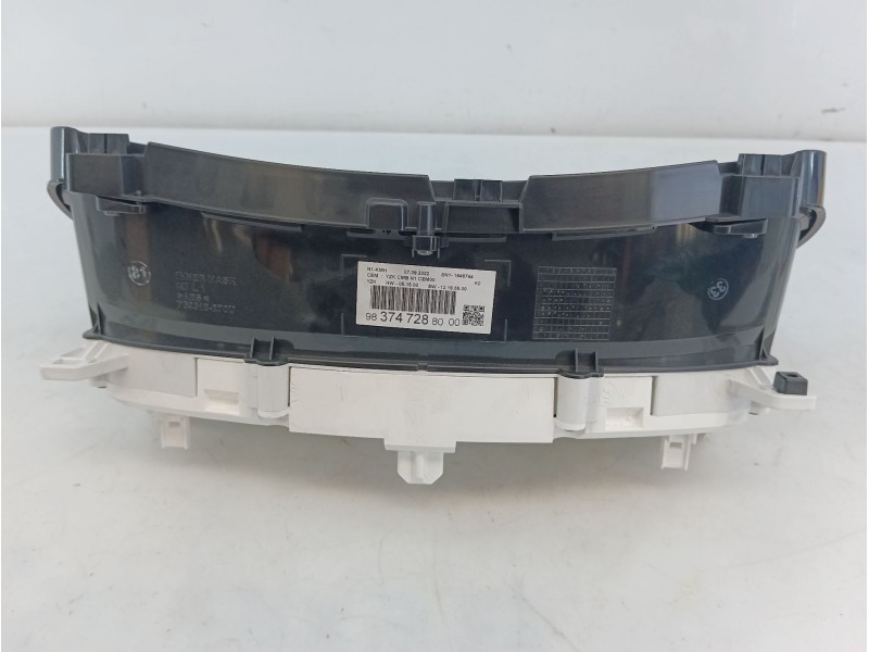 Recambio de cuadro instrumentos para fiat scudo furgoneta 2.0 multijet 145 (506) referencia OEM IAM 98374728  