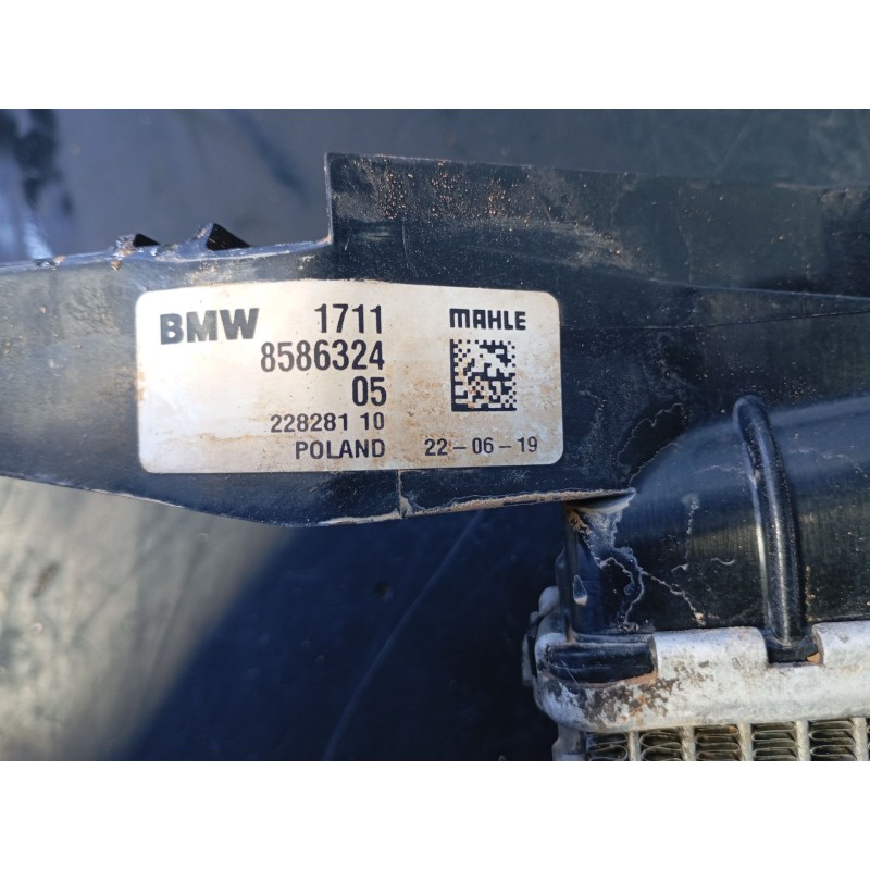 Recambio de radiador agua para bmw x2 (f39) sdrive 20 d referencia OEM IAM 1711858632405  