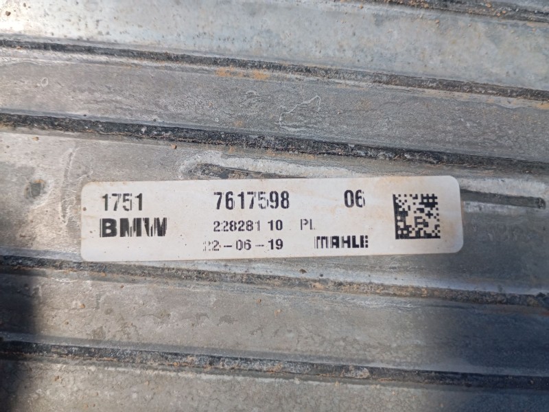 Recambio de intercooler para bmw x2 (f39) sdrive 20 d referencia OEM IAM 17517617598  