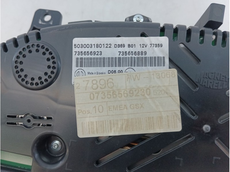 Recambio de cuadro instrumentos para jeep renegade suv (bu, b1, bv) 1.4 4x4 referencia OEM IAM 735656889  