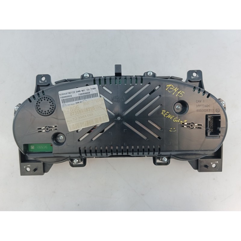 Recambio de cuadro instrumentos para jeep renegade suv (bu, b1, bv) 1.4 4x4 referencia OEM IAM 735656889  