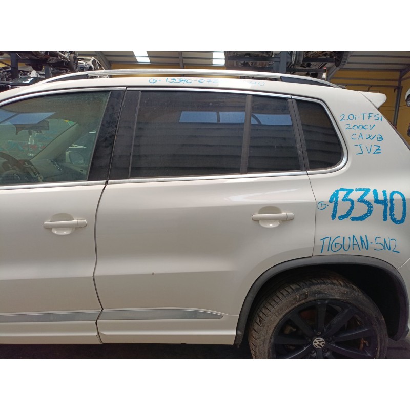 Recambio de puerta trasera izquierda para volkswagen tiguan (5n_) 2.0 tfsi 4motion referencia OEM IAM   