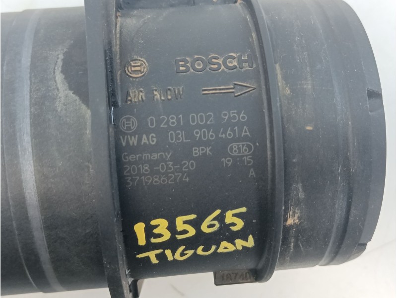 Recambio de caudalimetro para volkswagen tiguan allspace (bw2, bj2) 2.0 tdi 4motion referencia OEM IAM 03L906461A  