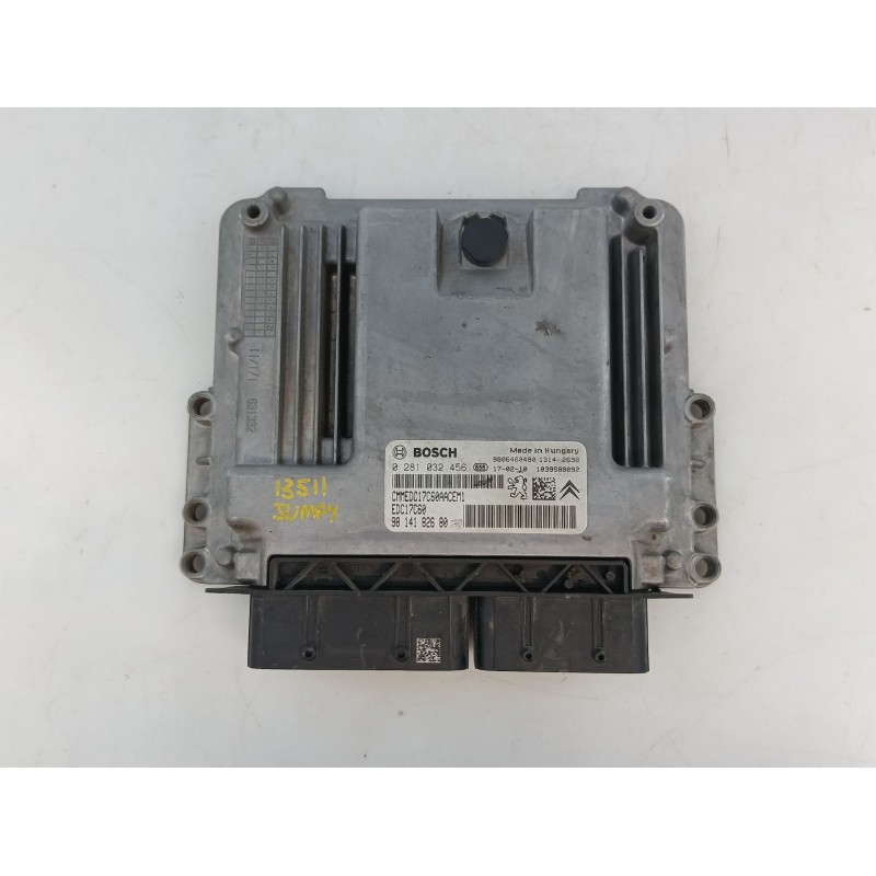 Recambio de centralita motor uce para citroën jumpy iii furgoneta (v_) 1.6 bluehdi 115 referencia OEM IAM 9814182680  