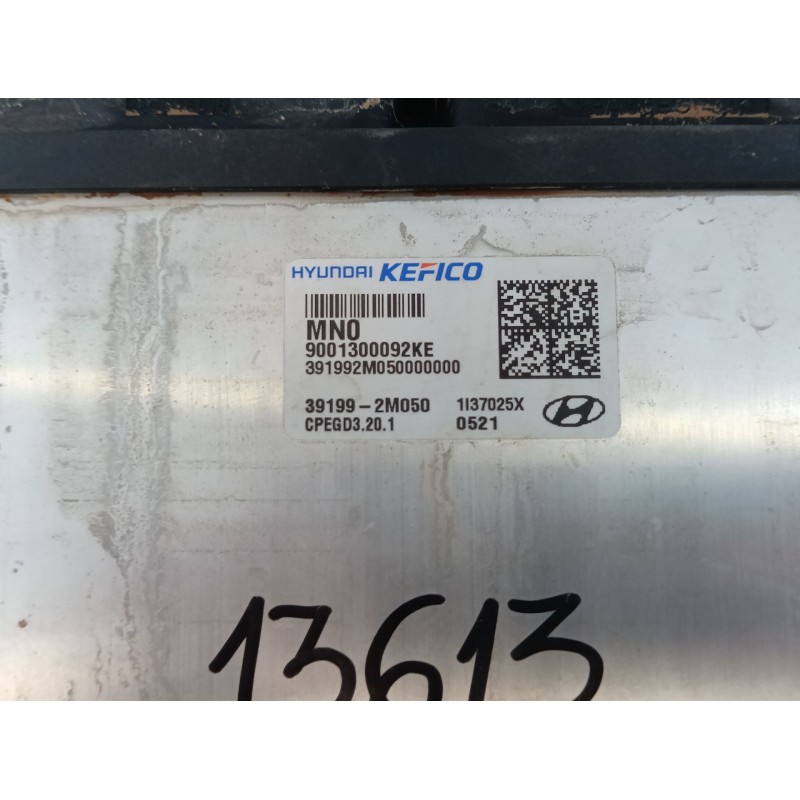 Recambio de centralita motor uce para hyundai tucson (nx4e, nx4a) 1.6 t-gdi hybrid 48v referencia OEM IAM 391992M059  