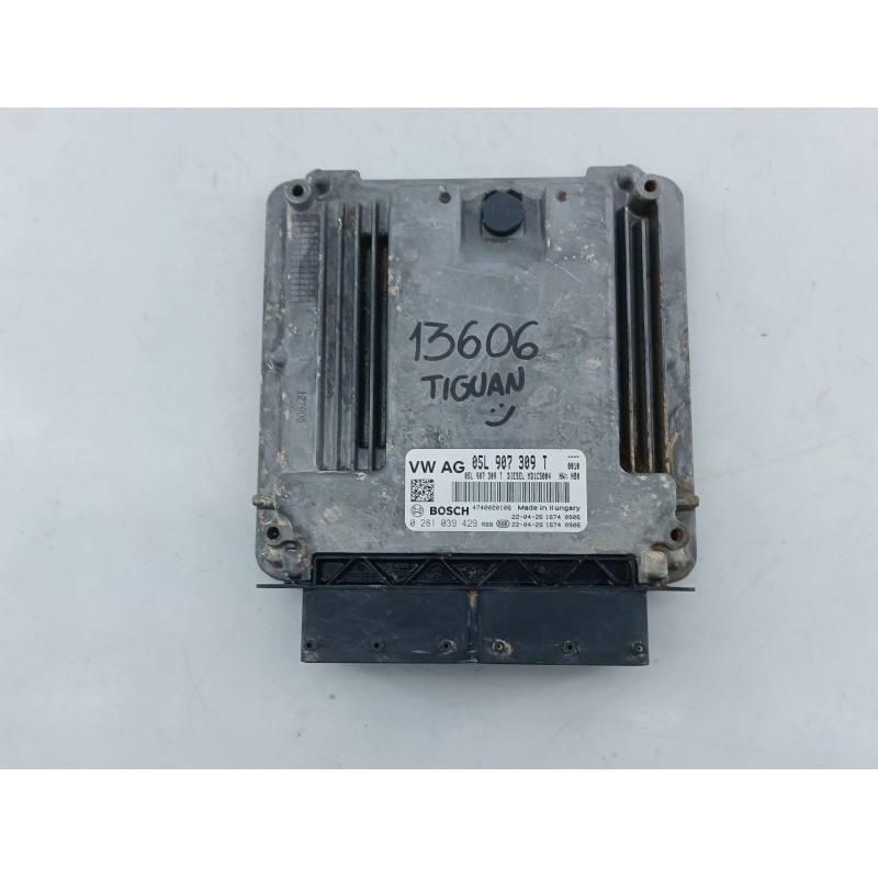 Recambio de centralita motor uce para volkswagen tiguan (ad1, ax1) 2.0 tdi referencia OEM IAM 05L907309T 0281039429 