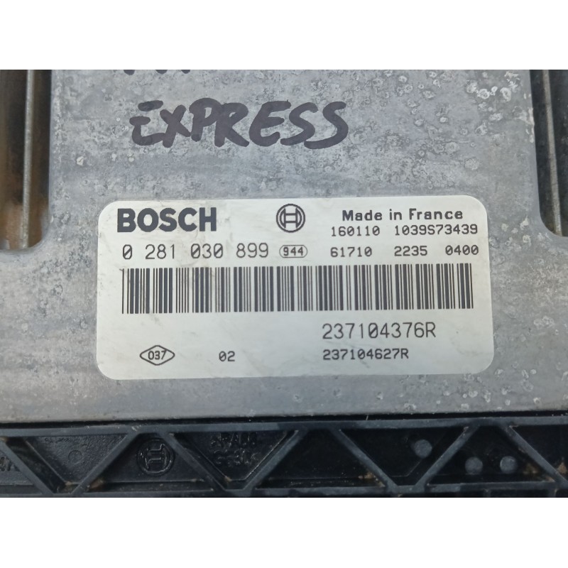 Recambio de centralita motor uce para renault kangoo express (fw0/1_) 1.5 dci 90 (fw0g, fw05, fw08, fw11) referencia OEM IAM 237