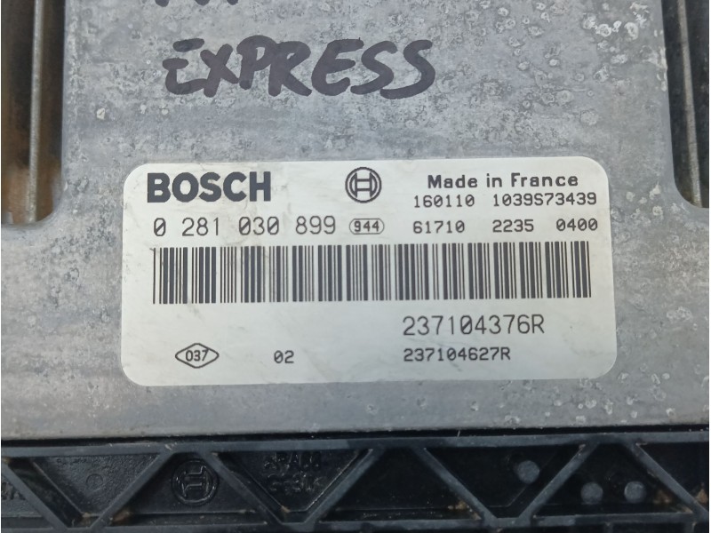 Recambio de centralita motor uce para renault kangoo express (fw0/1_) 1.5 dci 90 (fw0g, fw05, fw08, fw11) referencia OEM IAM 237