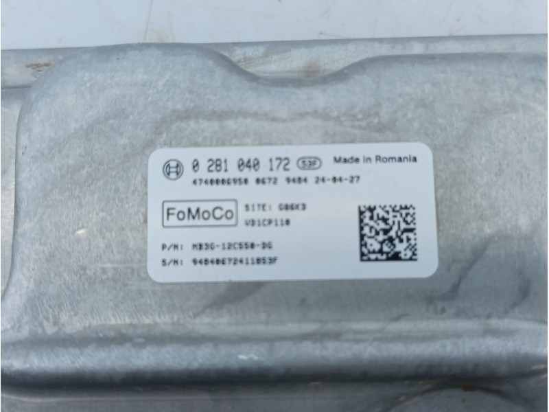 Recambio de centralita motor uce para ford transit custom v710 furgoneta (nrn) 2.0 ecoblue referencia OEM IAM MB3G12C550DG 02810