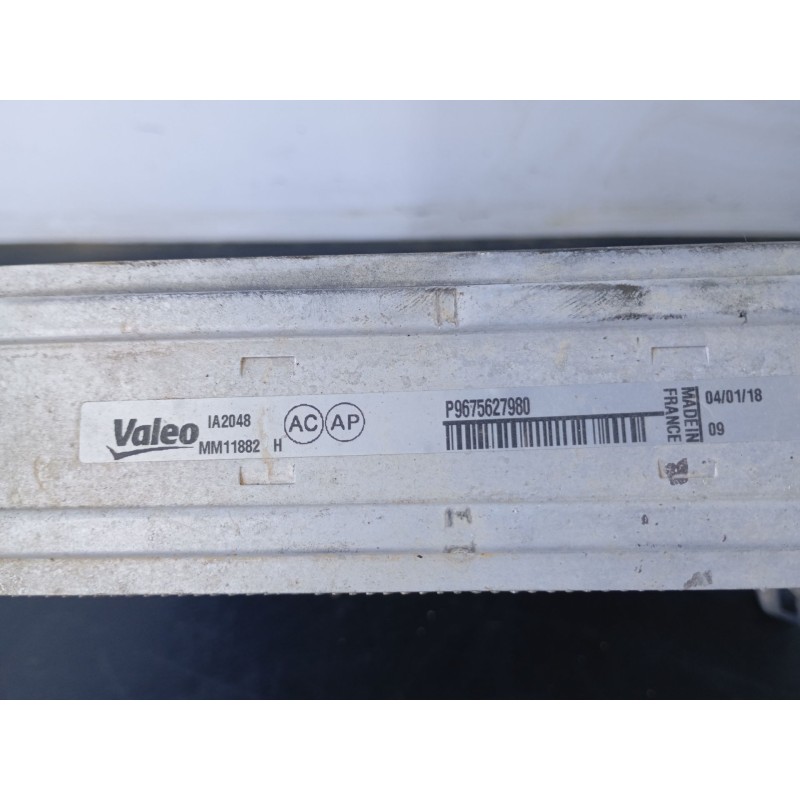 Recambio de intercooler para peugeot 5008 ii (mc_, mj_, mr_, m4_) 1.5 bluehdi 130 (mcyhzj, mcyhzr, mcyhzx) referencia OEM IAM   